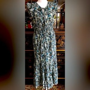 Sonoma paisley maxi dress medium
